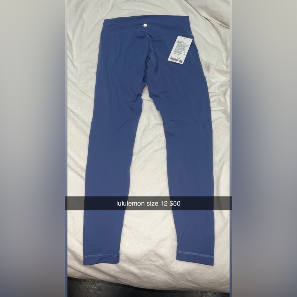 lululemon athletica Blue Leggings